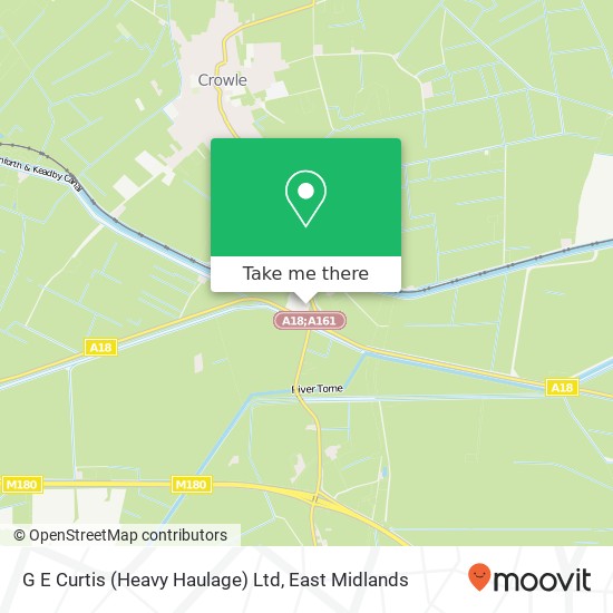 G E Curtis (Heavy Haulage) Ltd map