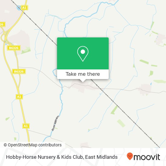 Hobby-Horse Nursery & Kids Club map