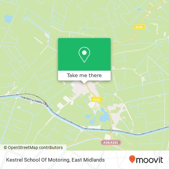 Kestrel School Of Motoring map