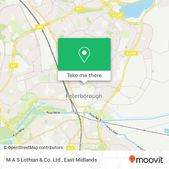 M A S Lothian & Co. Ltd. map
