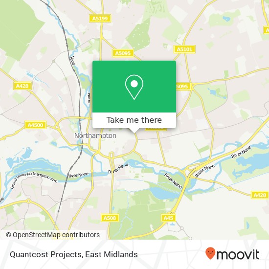 Quantcost Projects map