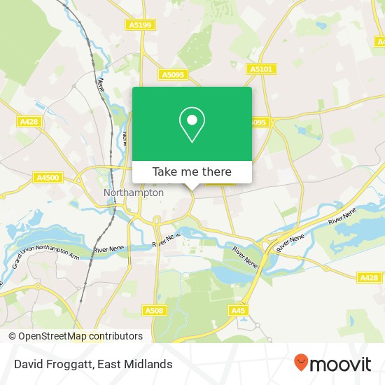 David Froggatt map