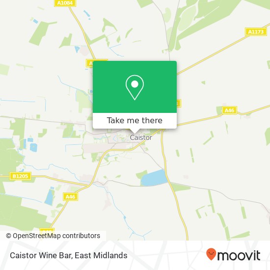 Caistor Wine Bar map