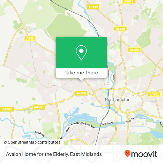 Avalon Home for the Elderly map