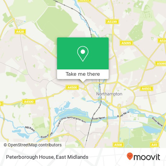 Peterborough House map