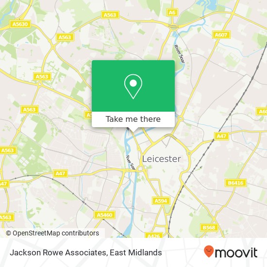 Jackson Rowe Associates map