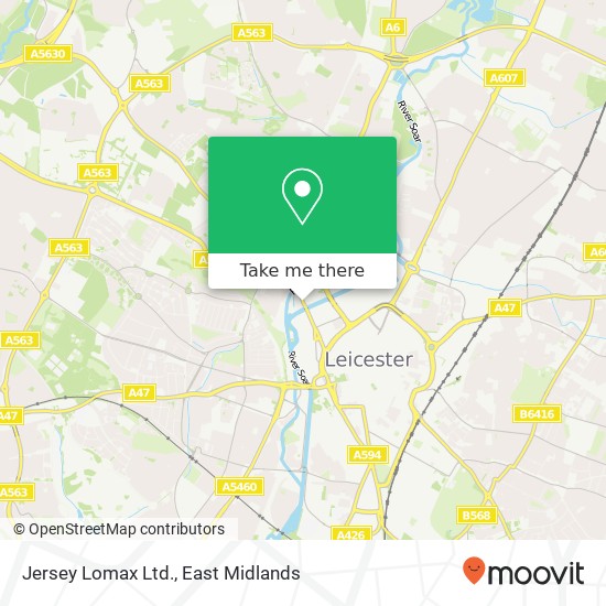 Jersey Lomax Ltd. map