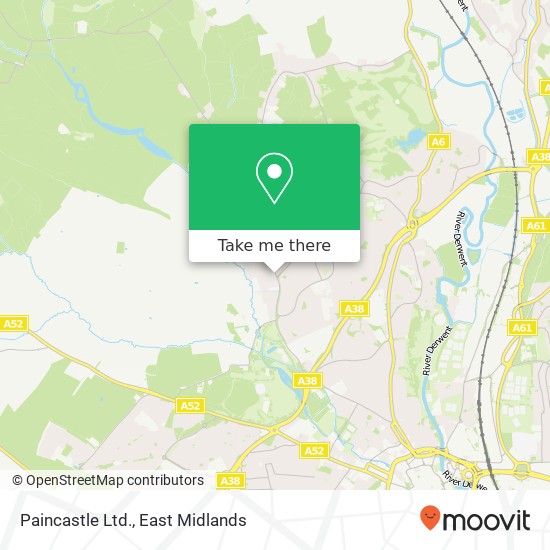 Paincastle Ltd. map