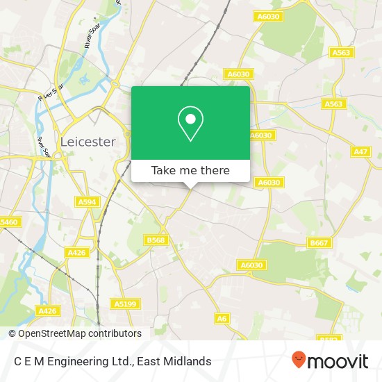 C E M Engineering Ltd. map