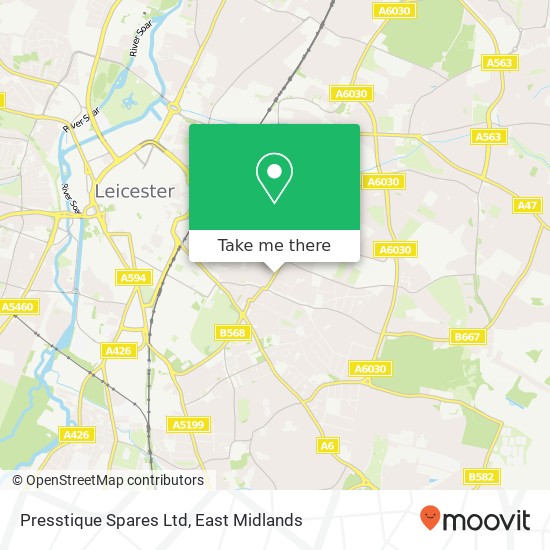Presstique Spares Ltd map