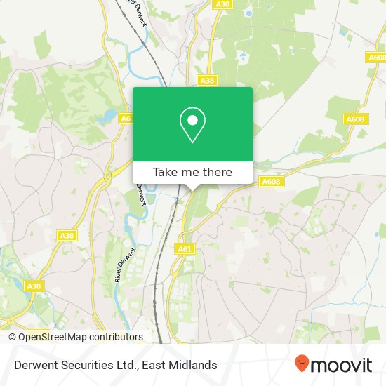 Derwent Securities Ltd. map