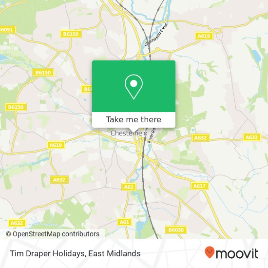 Tim Draper Holidays map