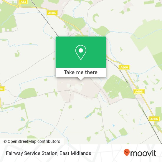 Fairway Service Station map