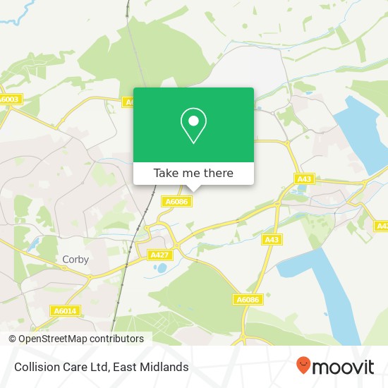 Collision Care Ltd map