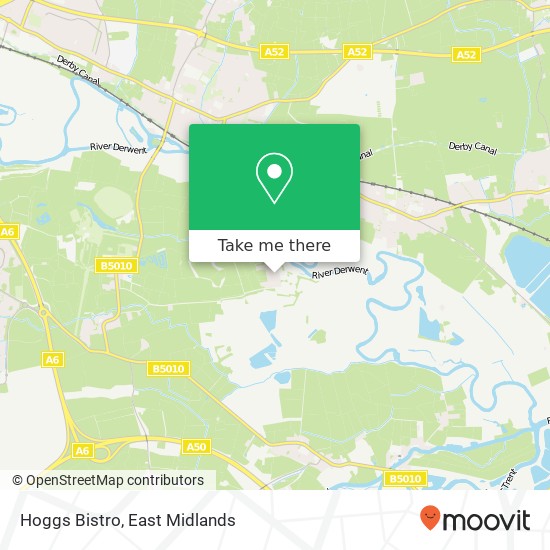 Hoggs Bistro map