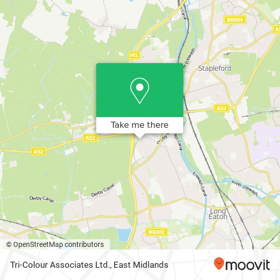 Tri-Colour Associates Ltd. map