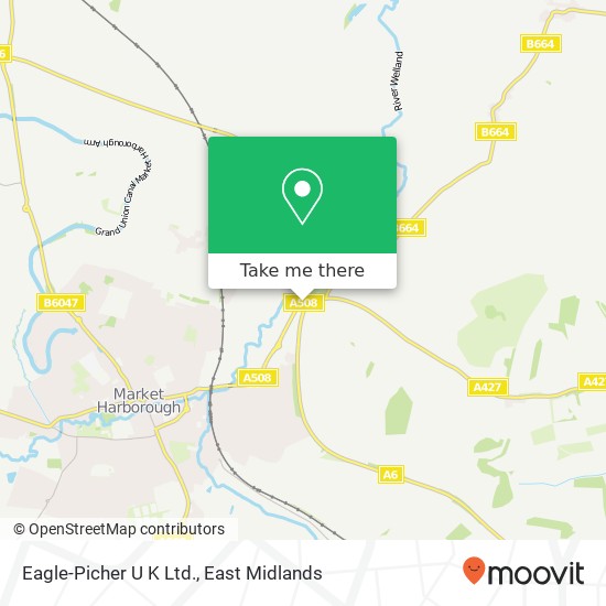 Eagle-Picher U K Ltd. map