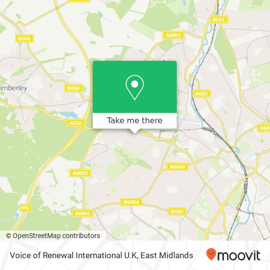 Voice of Renewal International U.K map