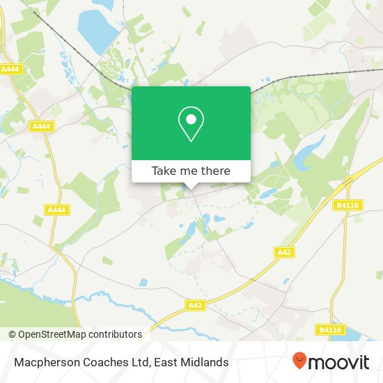 Macpherson Coaches Ltd map