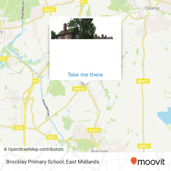 Brockley Primary School map
