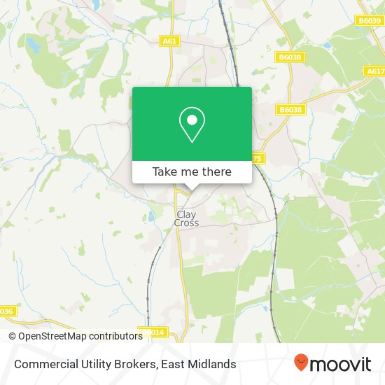 Commercial Utility Brokers map