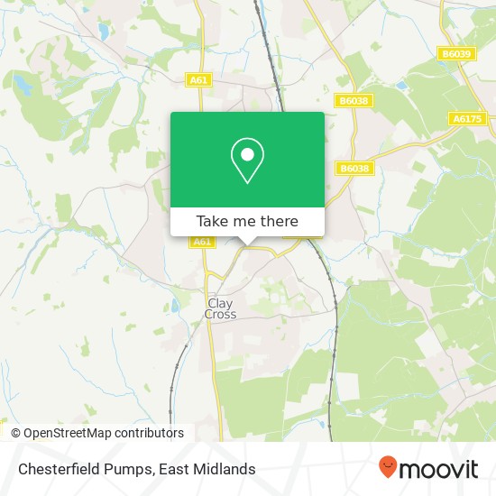 Chesterfield Pumps map