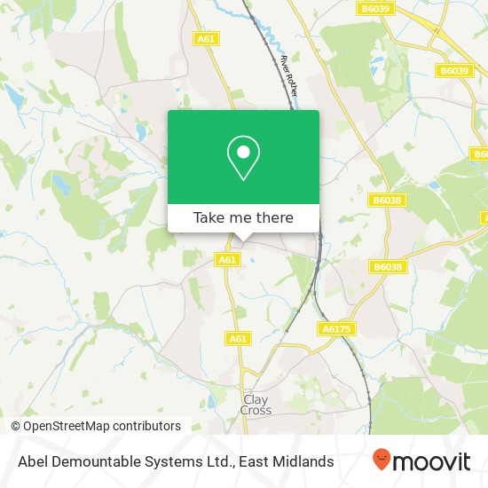 Abel Demountable Systems Ltd. map