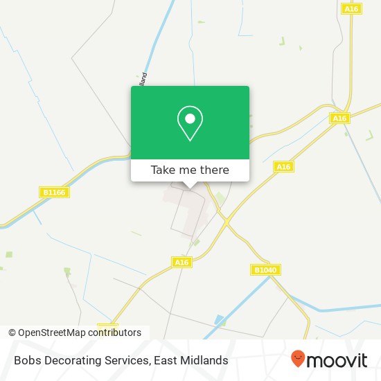 Bobs Decorating Services map