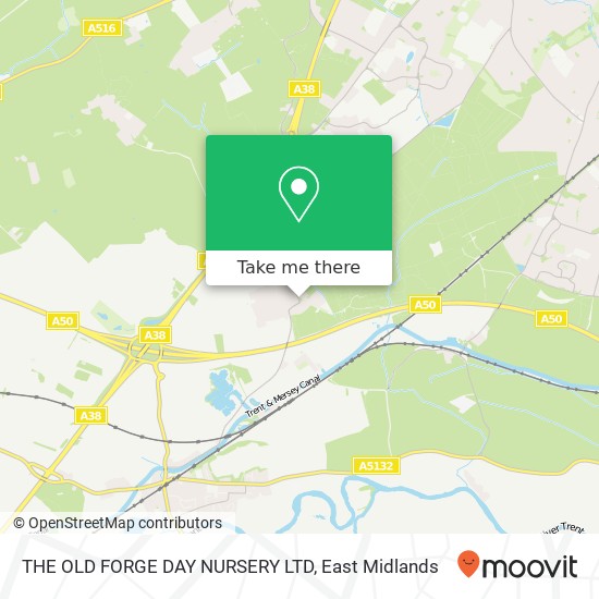THE OLD FORGE DAY NURSERY LTD map