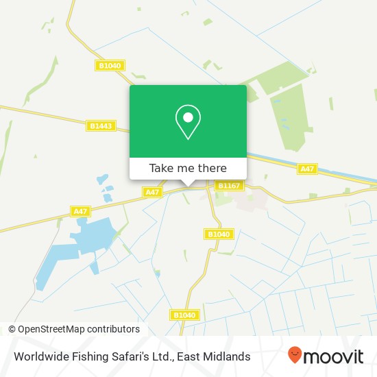 Worldwide Fishing Safari's Ltd. map
