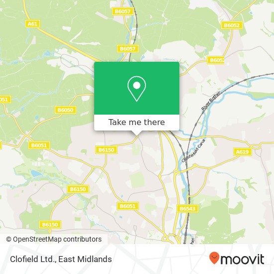 Clofield Ltd. map