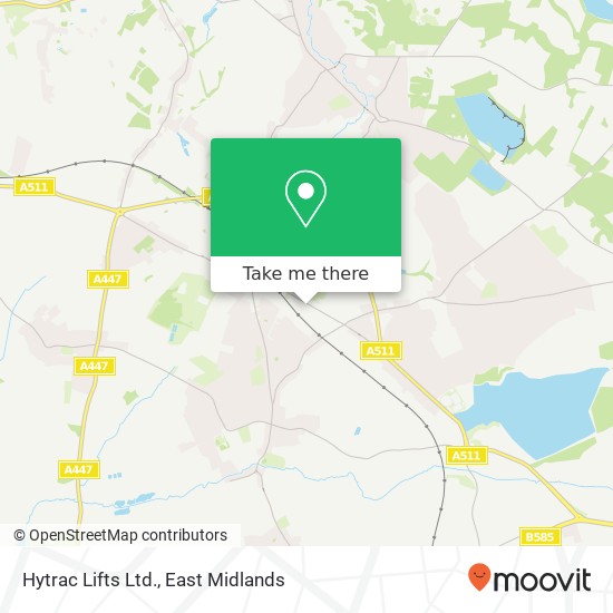 Hytrac Lifts Ltd. map