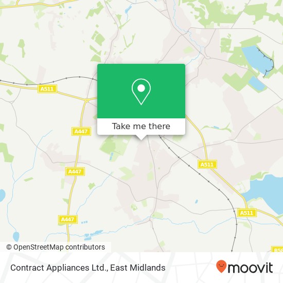 Contract Appliances Ltd. map