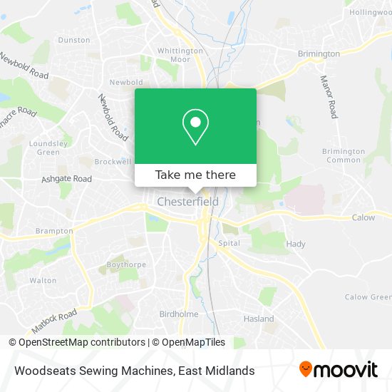 Woodseats Sewing Machines map