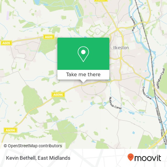 Kevin Bethell map
