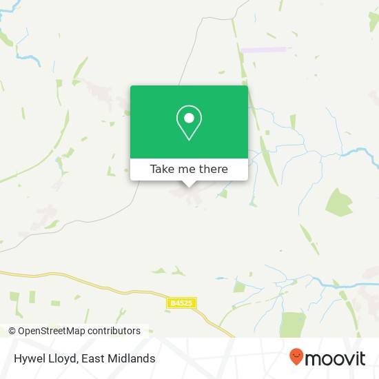 Hywel Lloyd map