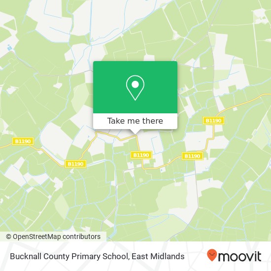 Bucknall County Primary School map