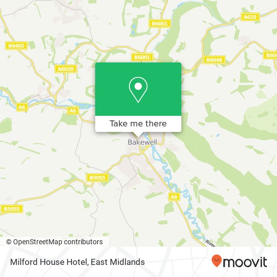 Milford House Hotel map