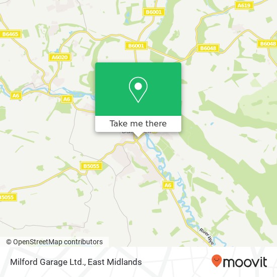 Milford Garage Ltd. map