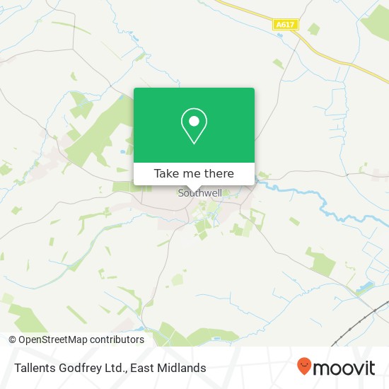 Tallents Godfrey Ltd. map