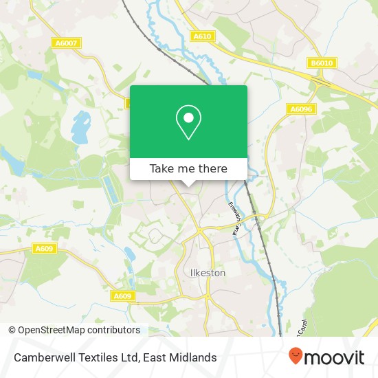 Camberwell Textiles Ltd map