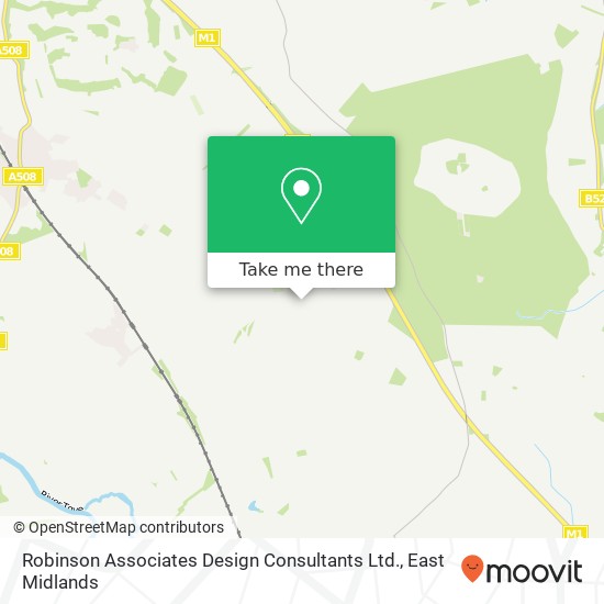 Robinson Associates Design Consultants Ltd. map