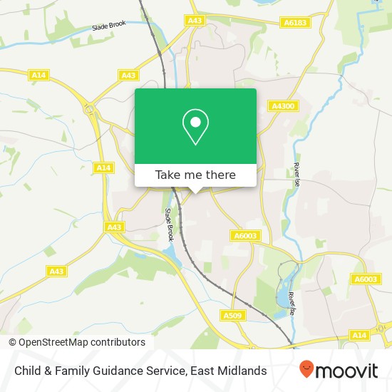 Child & Family Guidance Service map