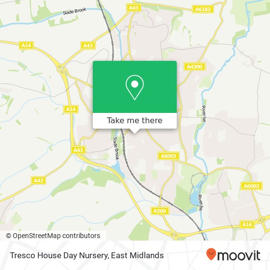 Tresco House Day Nursery map