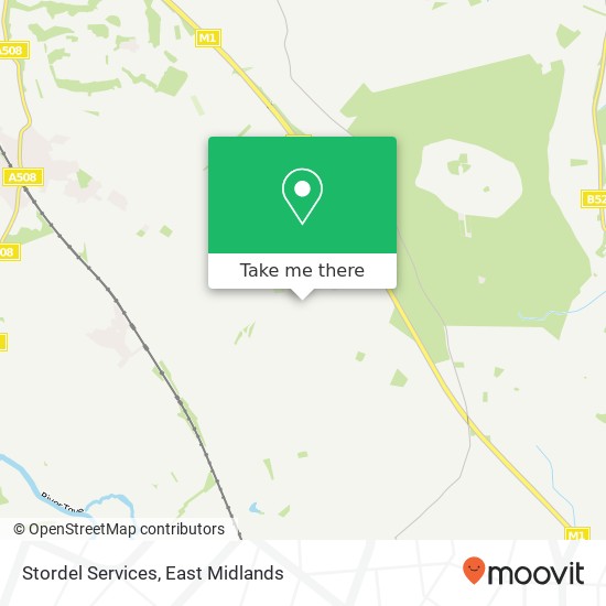 Stordel Services map
