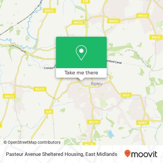 Pasteur Avenue Sheltered Housing map