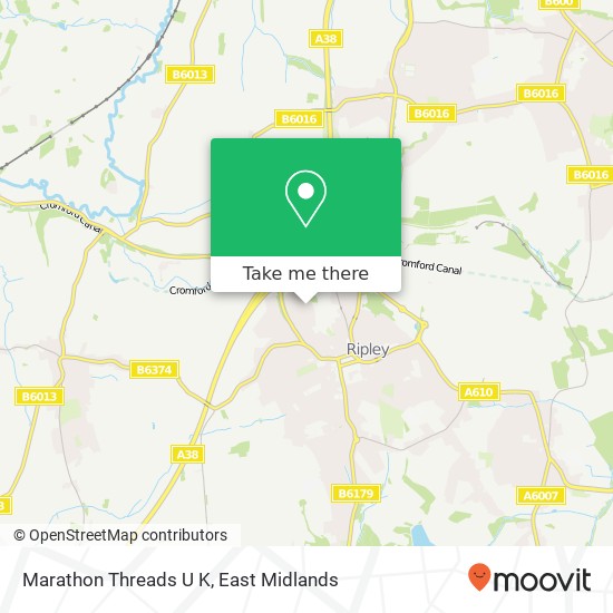 Marathon Threads U K map