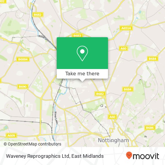 Waveney Reprographics Ltd map