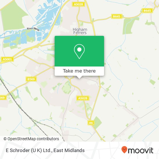 E Schroder (U K) Ltd. map