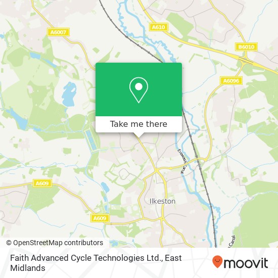 Faith Advanced Cycle Technologies Ltd. map
